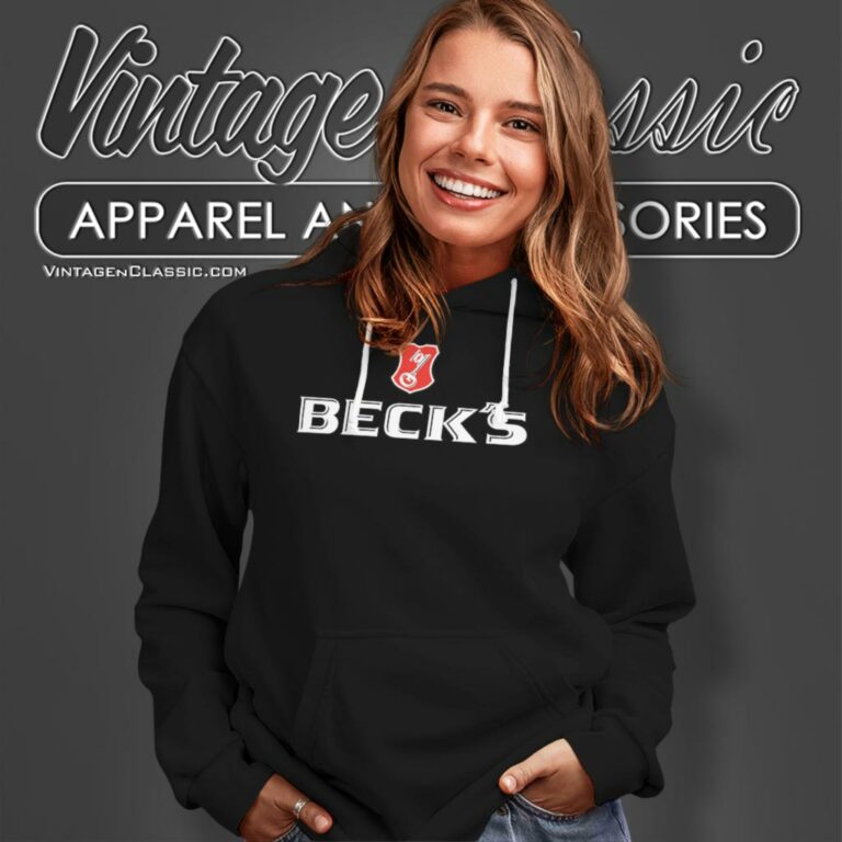 Becks Beer Logo Hoodie Becks Beer Logo Hoodie