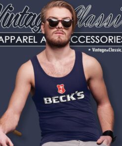 Becks Beer Logo Tank Top Racerback