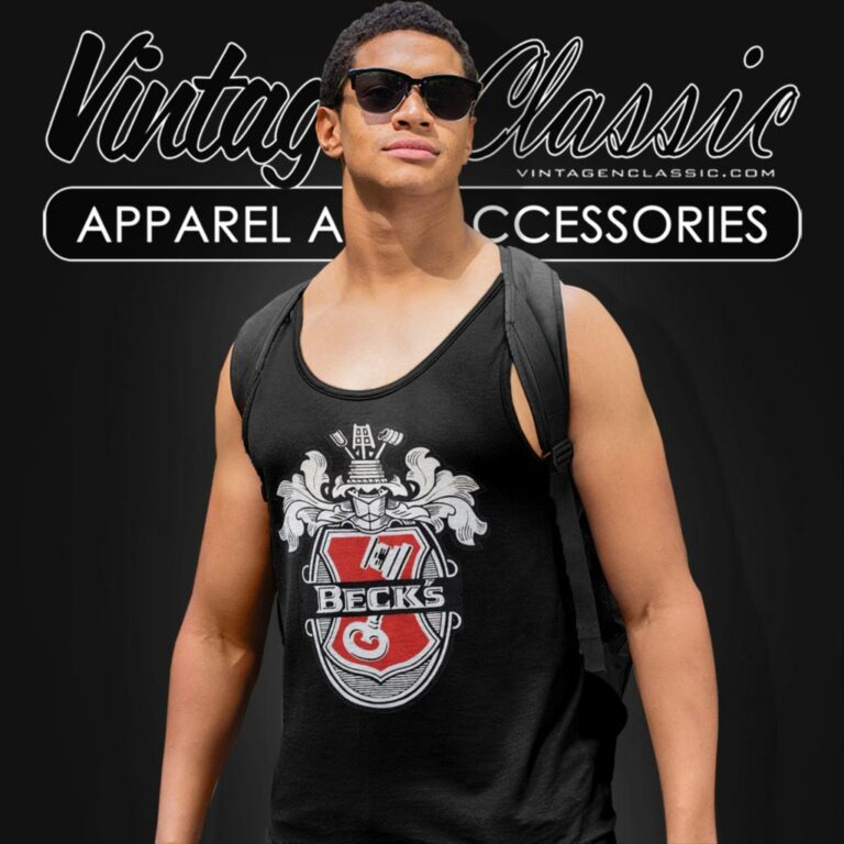 Becks Brewery German Beer Tank Top Racerback Becks Brewery German Beer Tank Top Racerback