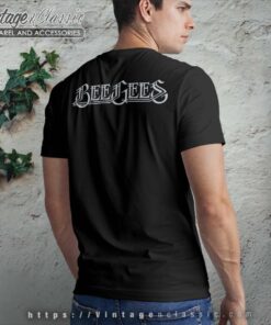 Bee Gees Shirt Thank You For The Memories 7 Bee Gees Backside Shirt