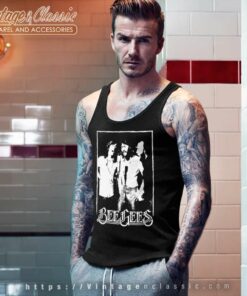 Bee Gees Live Distressed Artistic Shirt 4 Bee Gees Live Distressed Artistic Tank Top Racerback