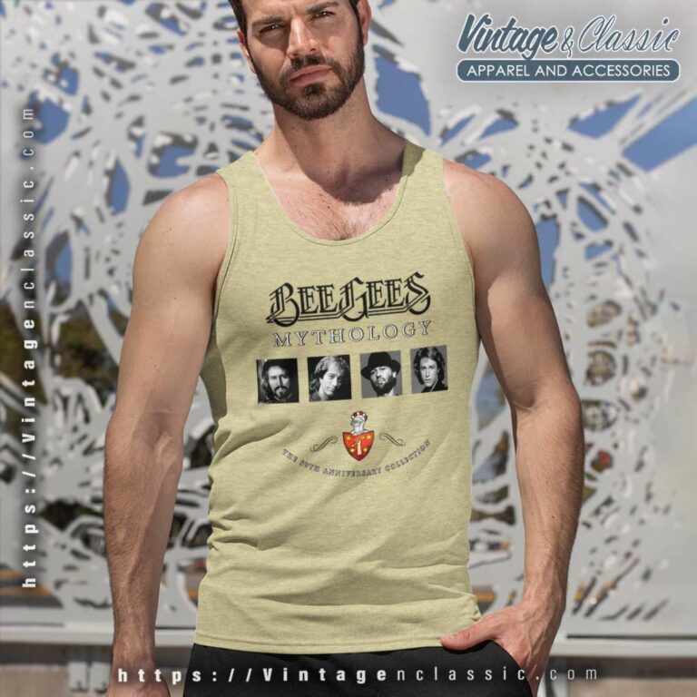Bee Gees Mythology Tank Top Racerback Bee Gees Mythology Tank Top Racerback