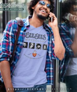 Bee Gees Mythology Shirt 5 Bee Gees Mythology V Neck TShirt