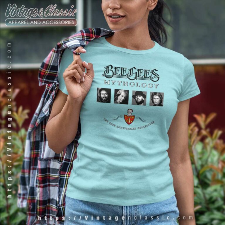 Bee Gees Mythology Women TShirt Bee Gees Mythology Women TShirt