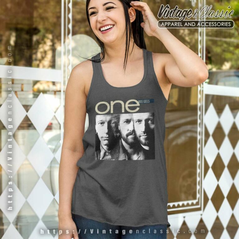 Bee Gees One Tank Top Racerback Bee Gees One Tank Top Racerback