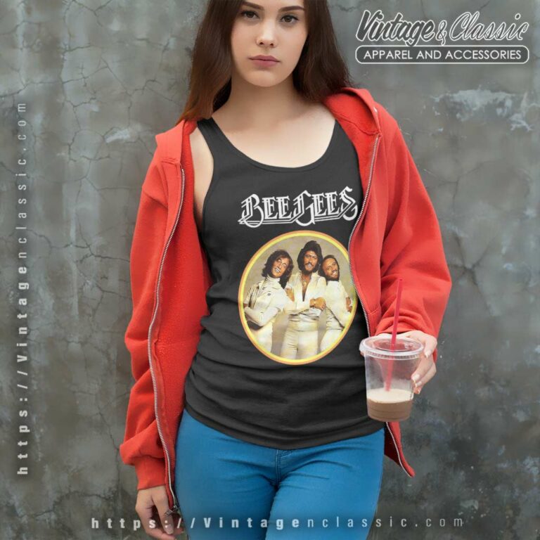 Bee Gees Saturday Night Tank Top Racerback Bee Gees Saturday Night Tank Top Racerback