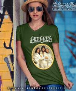 Bee Gees Saturday Night Shirt 5 Bee Gees Saturday Night V Neck TShirt