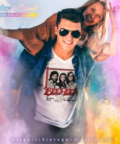 Bee Gees Shirt 1975 Waterloo On Concert 5 Bee Gees Shirt 1975 Waterloo On Concert V Neck TShirt