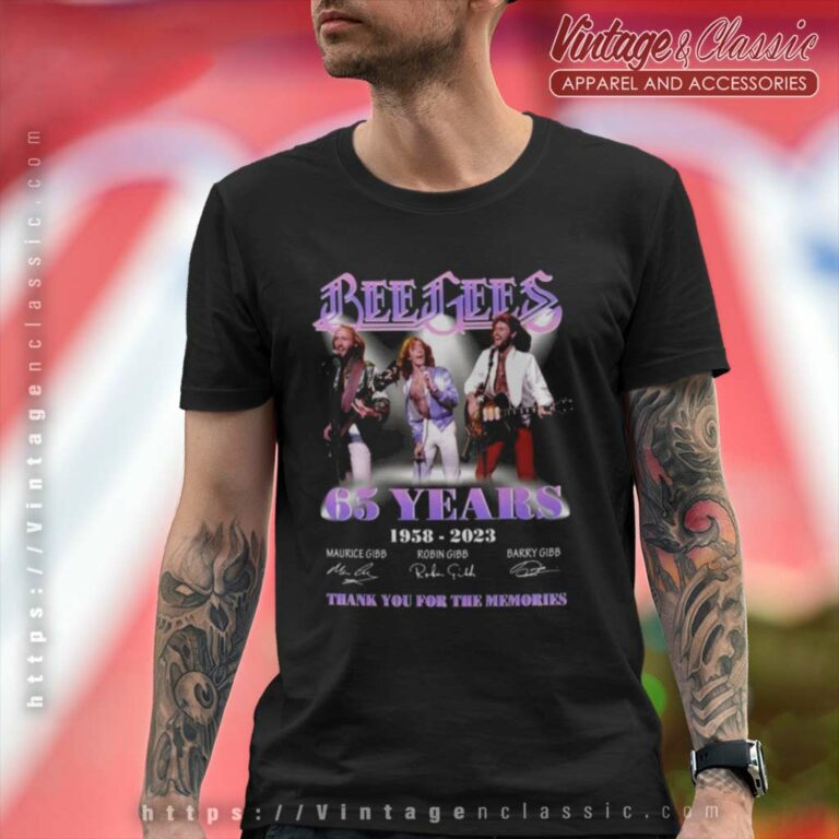 Bee Gees Shirt Thank You For The Memories T Shirt Bee Gees Shirt Thank You For The Memories T Shirt