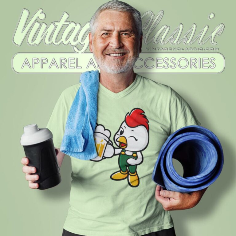 Beer Drinking Chicken V Neck TShirt Beer Drinking Chicken V Neck TShirt