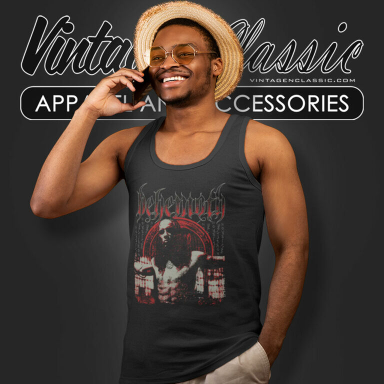 Behemoth Anti Christian Tank Top Racerback Behemoth Anti Christian Tank Top Racerback