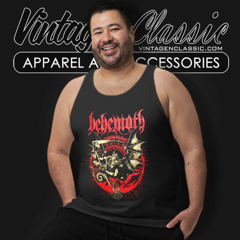 Behemoth Demon Reaper Tank Top Racerback Behemoth Demon Reaper Tank Top Racerback