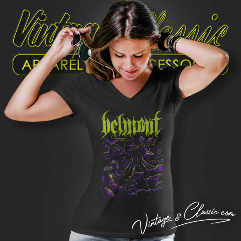 Behemoth O Dracula O Satan O Sun Game V Neck TShirt Behemoth O Dracula O Satan O Sun Game V Neck TShirt