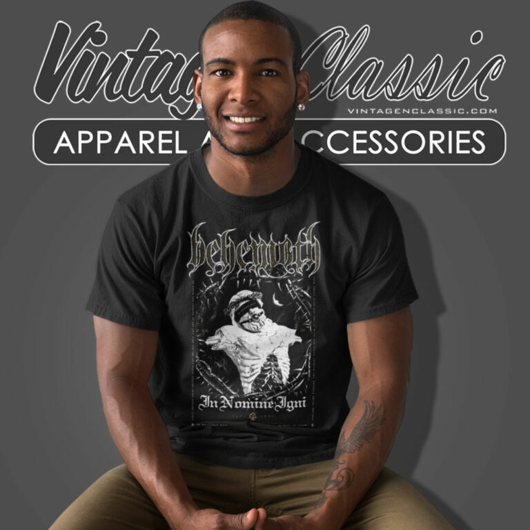 Behemoth Shirt In Nomine 2023 T Shirt Behemoth Shirt In Nomine 2023 T Shirt