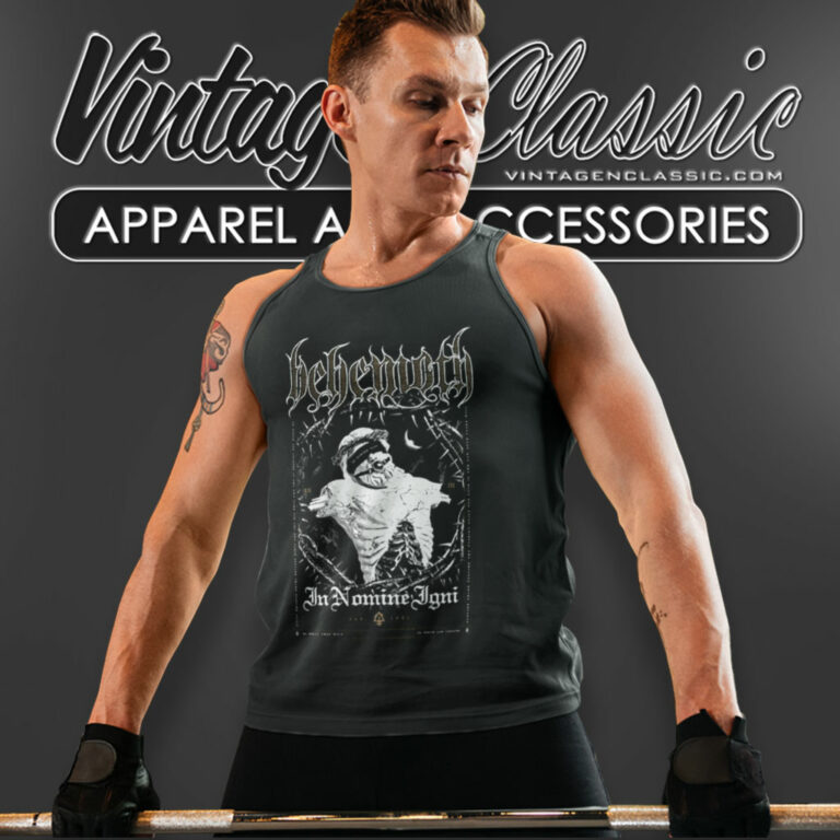 Behemoth Shirt In Nomine 2023 Tank Top Racerback Behemoth Shirt In Nomine 2023 Tank Top Racerback