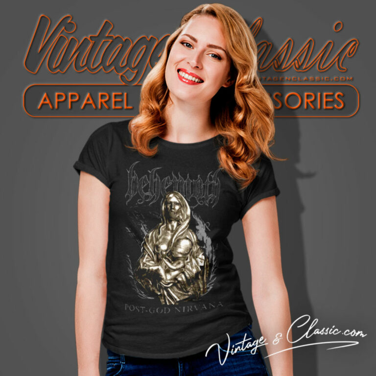 Behemoth Shirt Post God Nirvana Women T Shirt Behemoth Shirt Post God Nirvana Women T Shirt