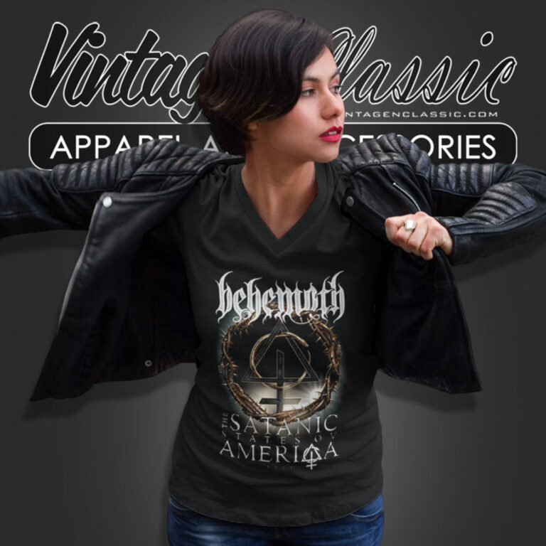 Behemoth Svn 2023 V Neck TShirt Behemoth Svn 2023 V Neck TShirt