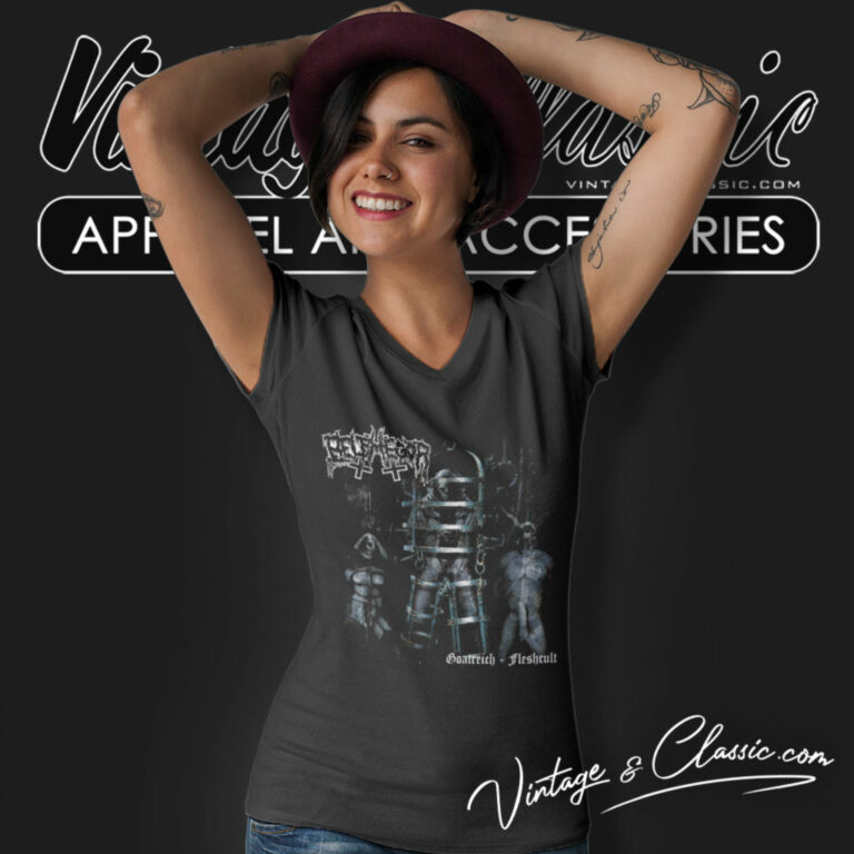 Belphegor Goatreich Fleshcult V Neck TShirt Belphegor Goatreich Fleshcult V Neck TShirt