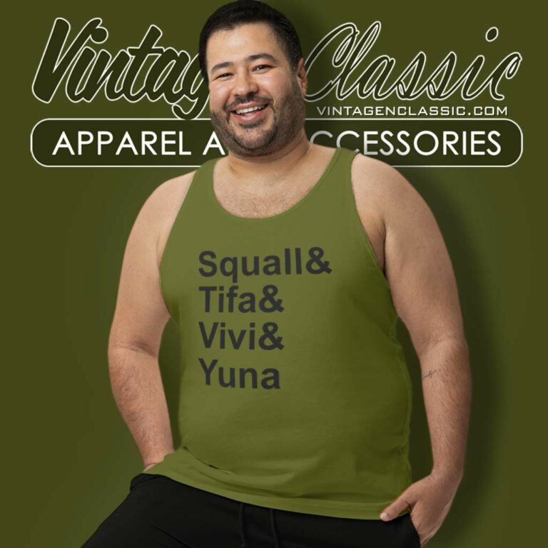 Ben Starr Wearing Squall Tifa Vivi Yuna Shirt The Game Awards Tank Top Racerback Ben Starr Wearing Squall Tifa Vivi Yuna Shirt The Game Awards Tank Top Racerback