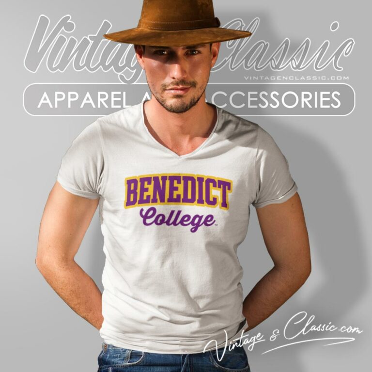 Benedict College V Neck TShirt Benedict College V Neck TShirt