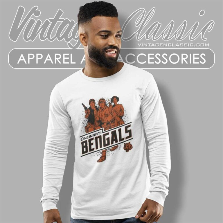 Bengals Junk Food Rebels Star Wars Long Sleeve Tee Bengals Junk Food Rebels Star Wars Long Sleeve Tee