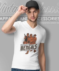 Bengals Star Wars Shirt Junk Food Rebels 5 Bengals Junk Food Rebels Star Wars V Neck TShirt