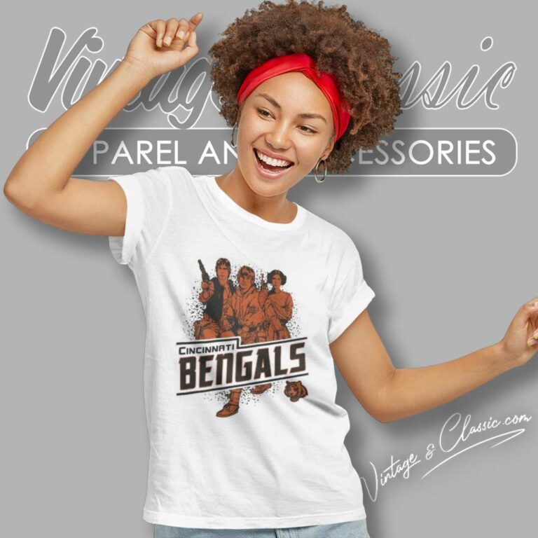 Bengals Junk Food Rebels Star Wars Women TShirt Bengals Junk Food Rebels Star Wars Women TShirt