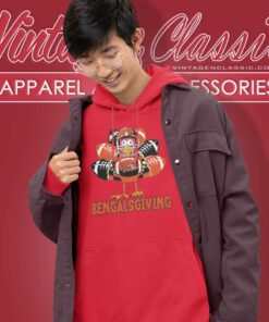 Bengals Turkey Bengalsgiving Nfl Thanksgiving Hoodie