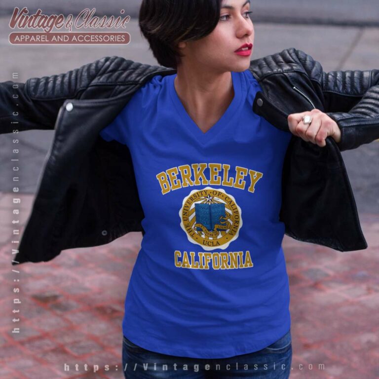 Berkeley University Of California V Neck TShirt Berkeley University Of California V Neck TShirt
