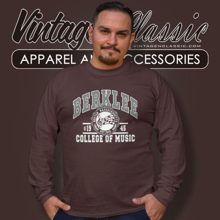 Berklee College Of Music Long Sleeve Tee Berklee College Of Music Long Sleeve Tee