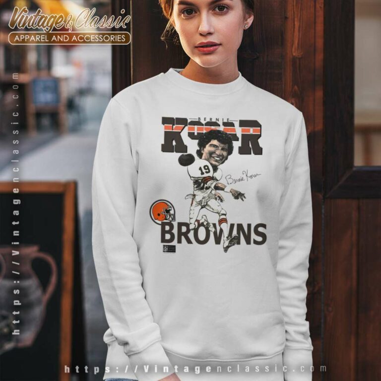 Bernie Kosar Cleveland Browns Sweatshirt Bernie Kosar Cleveland Browns Sweatshirt