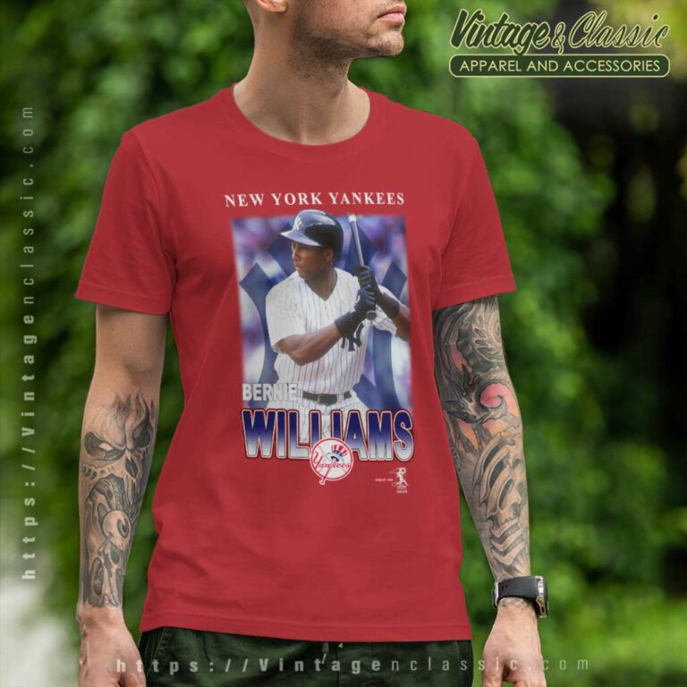 Bernie Williams New York Yankees T Shirt Bernie Williams New York Yankees T Shirt