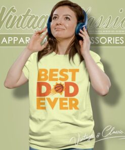 Best Dad Ever Nba Phoenix Suns Logo Women T Shirt