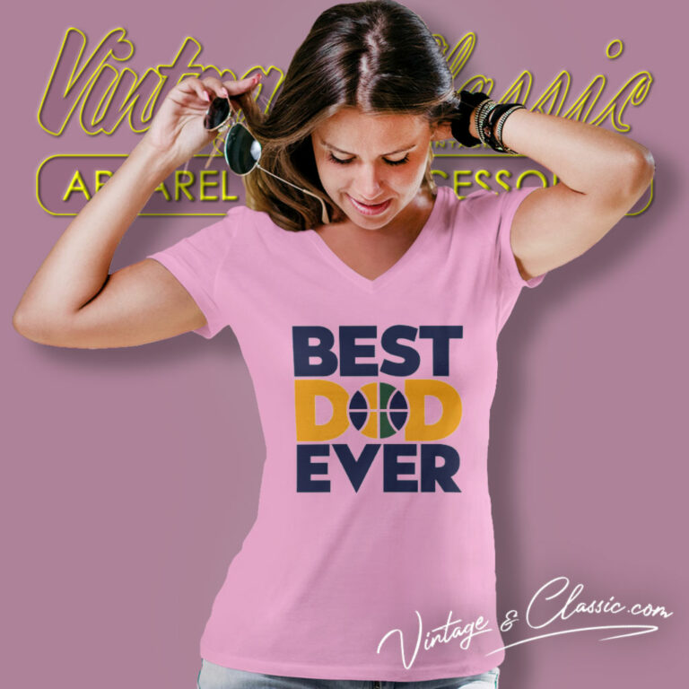 Best Dad Ever Nba Utah Jazz V Neck TShirt Best Dad Ever Nba Utah Jazz V Neck TShirt
