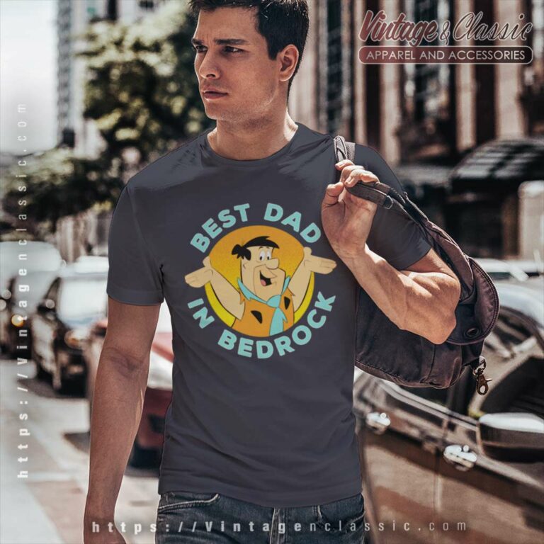 Best Dad In Bedrock Flintstones T Shirt Best Dad In Bedrock Flintstones T Shirt