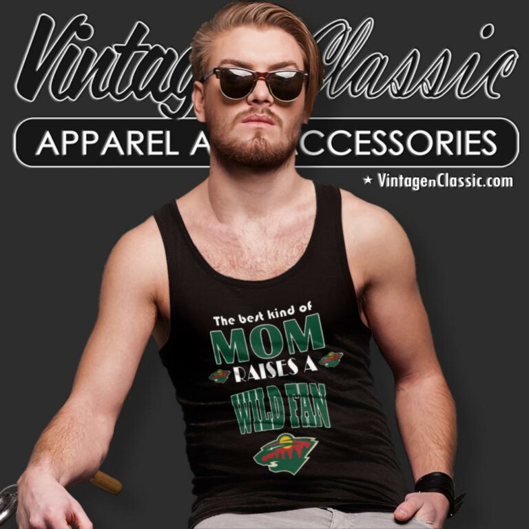 Best Kind Of Mom Raise A Fan Minnesota Wild Tank Top Racerback Best Kind Of Mom Raise A Fan Minnesota Wild Tank Top Racerback