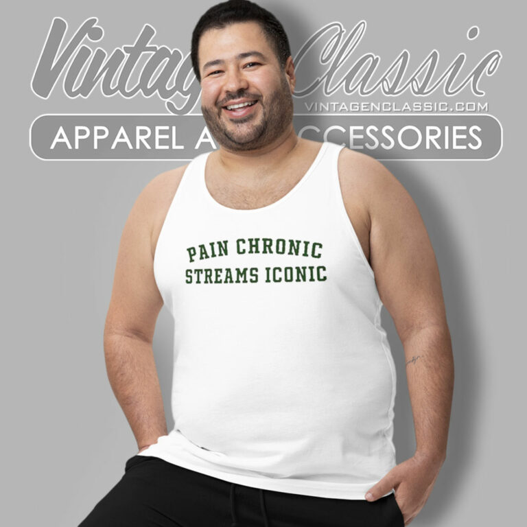 Beth Gonzalez Pain Chronic Streams Iconic Tank Top Racerback Beth Gonzalez Pain Chronic Streams Iconic Tank Top Racerback