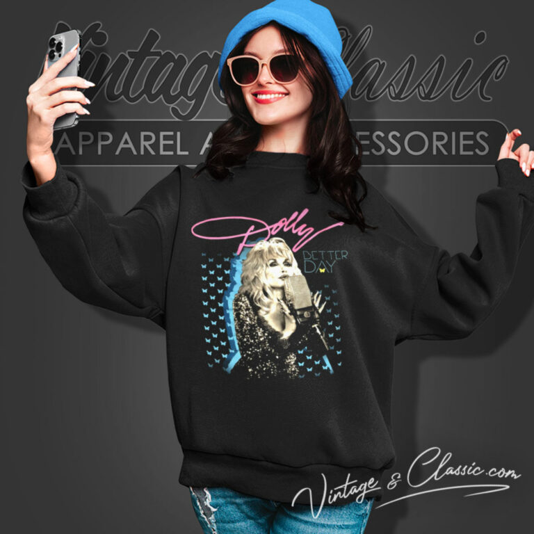 Better Day Dolly Parton 90s Sweatshirt Better Day Dolly Parton 90s Sweatshirt