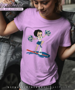 Betty Boop Buffalo Bills Cheerleader Shirt 6 Betty Boop Buffalo Bills Cheerleader Women T Shirt