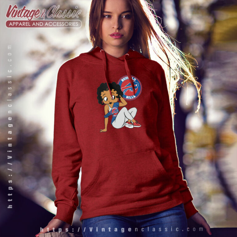 Betty Boop Buffalo Bills Hoodie Betty Boop Buffalo Bills Hoodie
