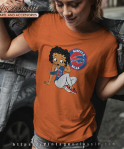 Betty Boop Buffalo Bills Women T Shirt