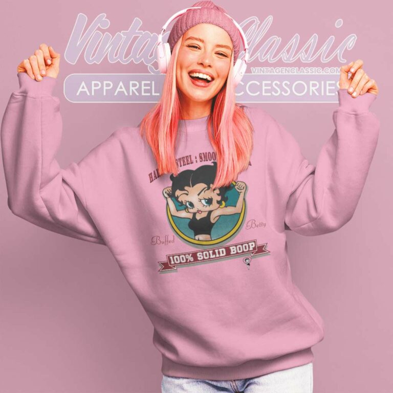 Betty Boop Buffed Betty Sweatshirt Betty Boop Buffed Betty Sweatshirt