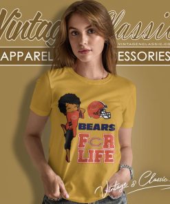 Betty Boop Chicago Bears For Life Women T Shirt