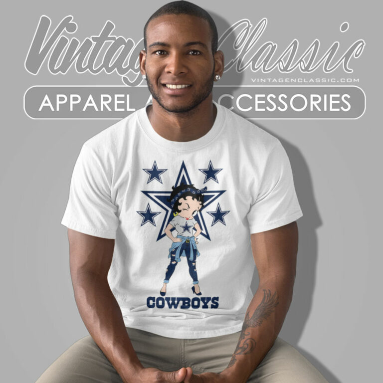 Betty Boop Dallas Cowboys T Shirt Betty Boop Dallas Cowboys T Shirt