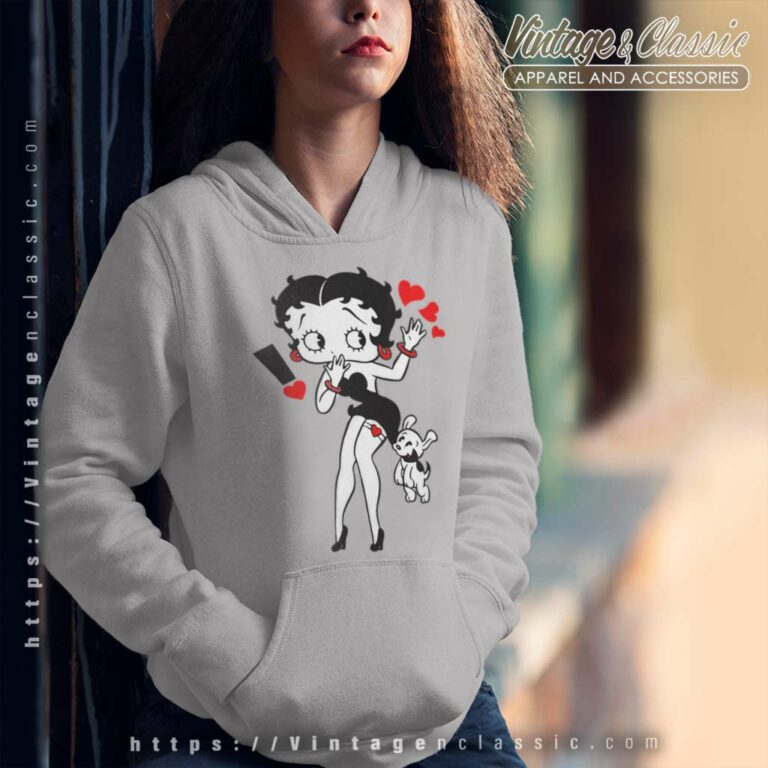 Betty Boop Exclamation Mark Hoodie Betty Boop Exclamation Mark Hoodie
