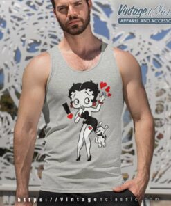 Betty Boop Exclamation Mark Tank Top Racerback