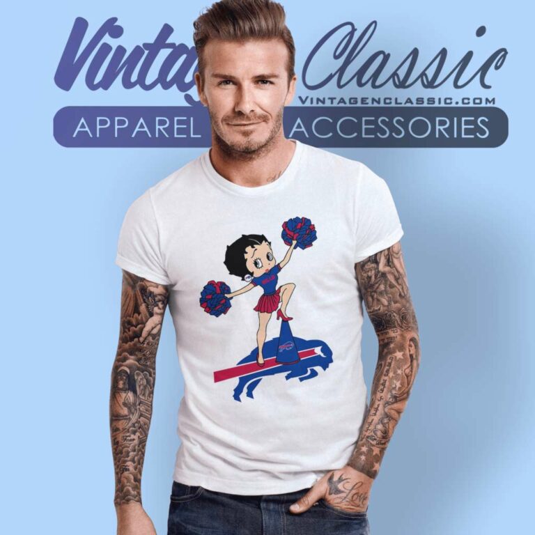 Betty Boop Halftime Dance Buffalo Bills T Shirt Betty Boop Halftime Dance Buffalo Bills T Shirt