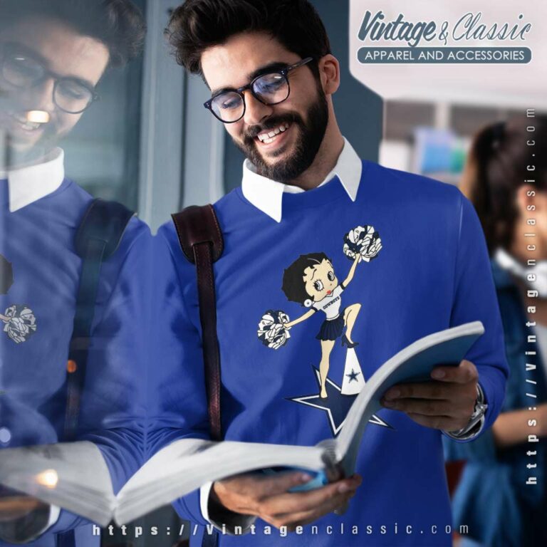 Betty Boop Halftime Dance Dallas Cowboys Sweatshirt Betty Boop Halftime Dance Dallas Cowboys Sweatshirt