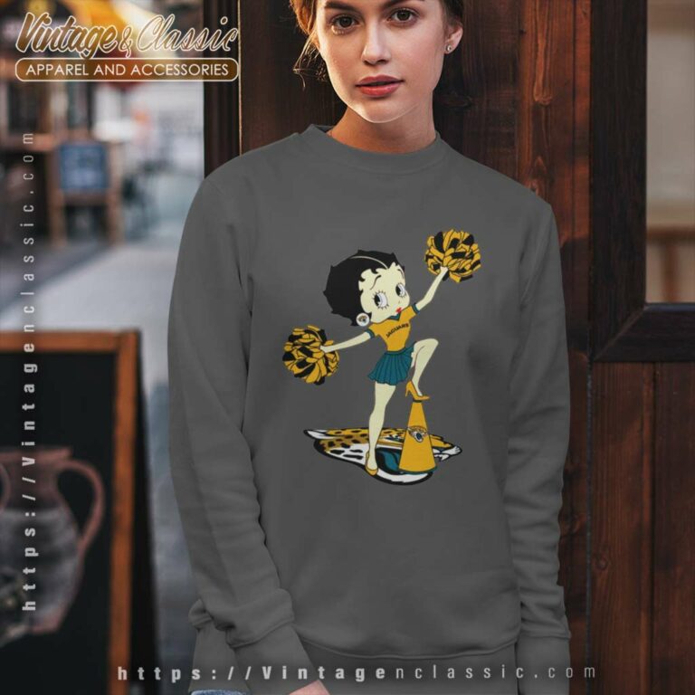 Betty Boop Halftime Dance Jacksonville Jaguars Sweatshirt Betty Boop Halftime Dance Jacksonville Jaguars Sweatshirt