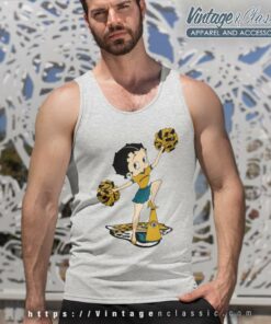 Betty Boop Halftime Dance Jacksonville Jaguars Tank Top Racerback